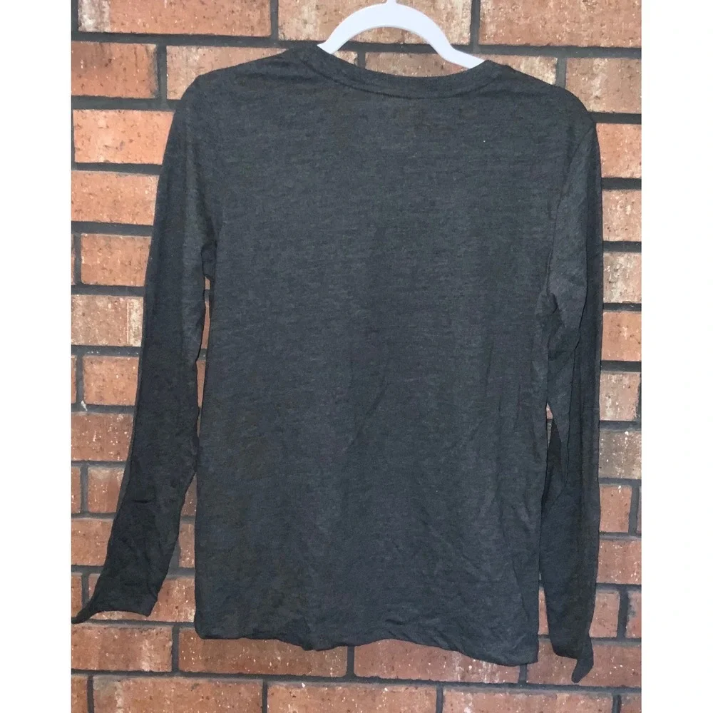 Cat & Jack Boys Long Sleeve Glow in the Dark Drummer Cat Graphic Tee Gray XL 16